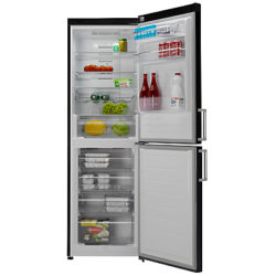 Hoover HVBN6182BHK Freestanding Fridge Freezer, A+ Energy Rating, 60cm Wide, Black